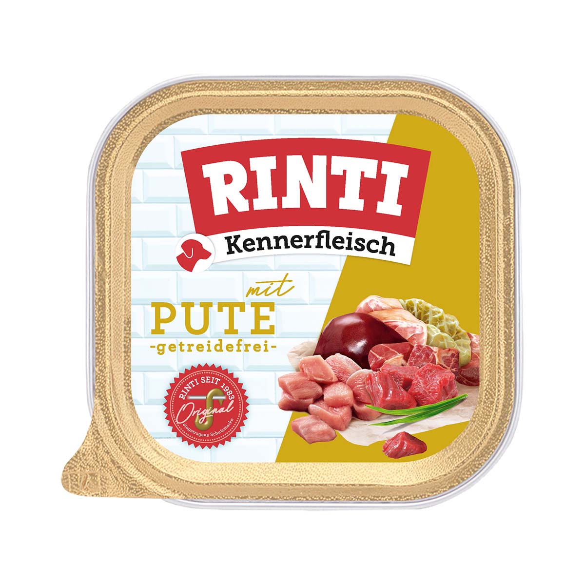 Rinti Kennerfleisch mit Pute Päckchen 9x300g