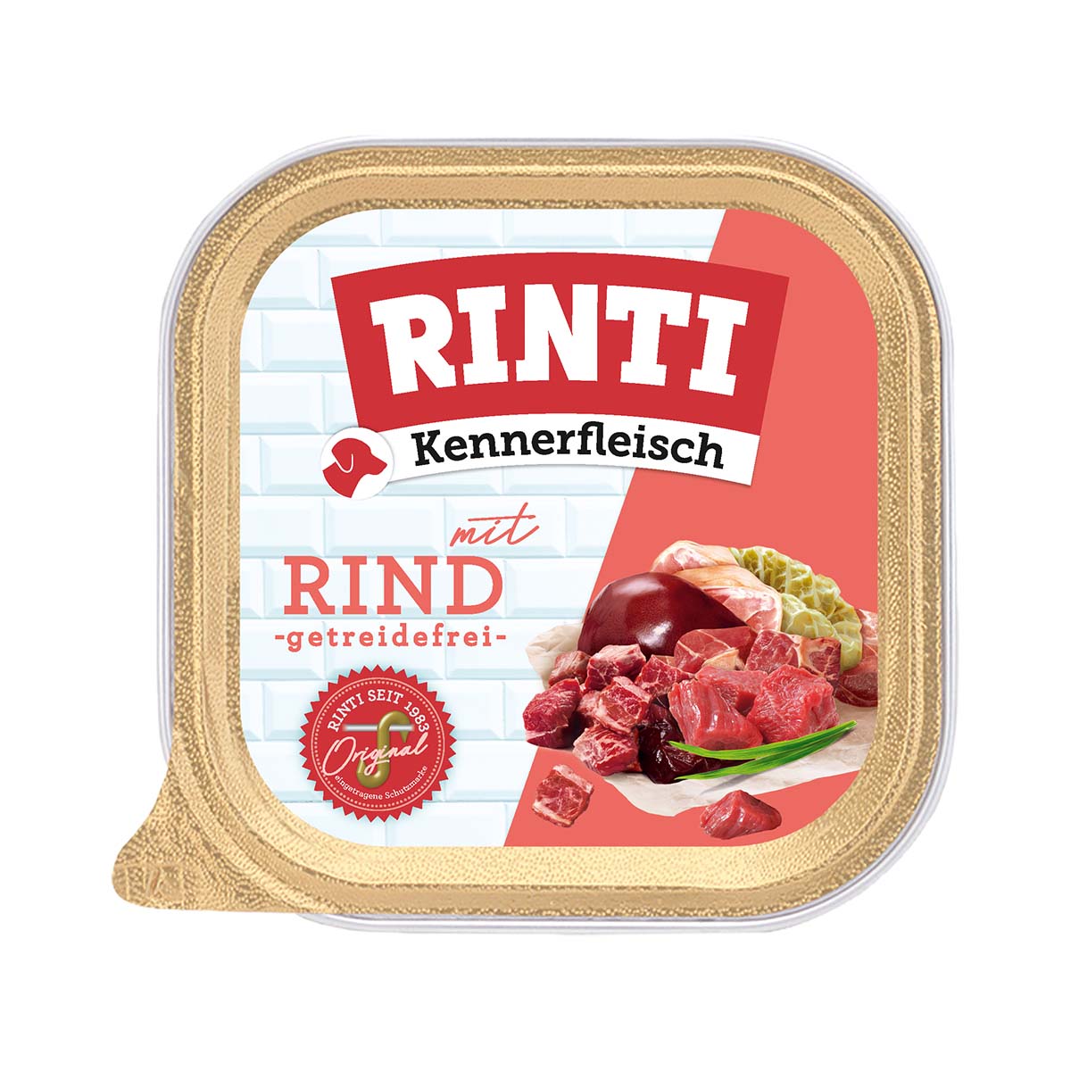 Rinti Kennerfleisch mit Rind 9x300g