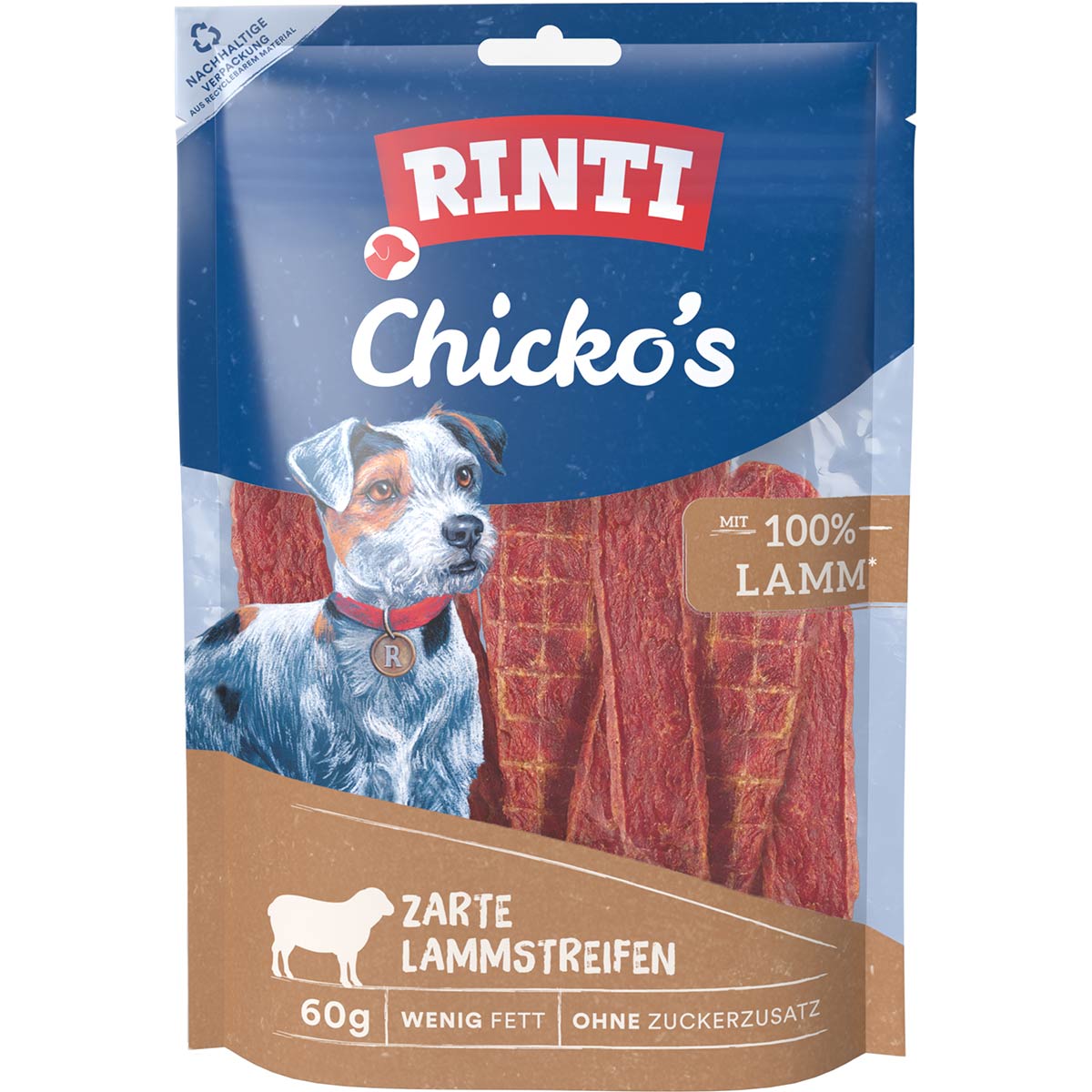 Rinti Hundesnack Extra Chicko 100% Lamm 60g