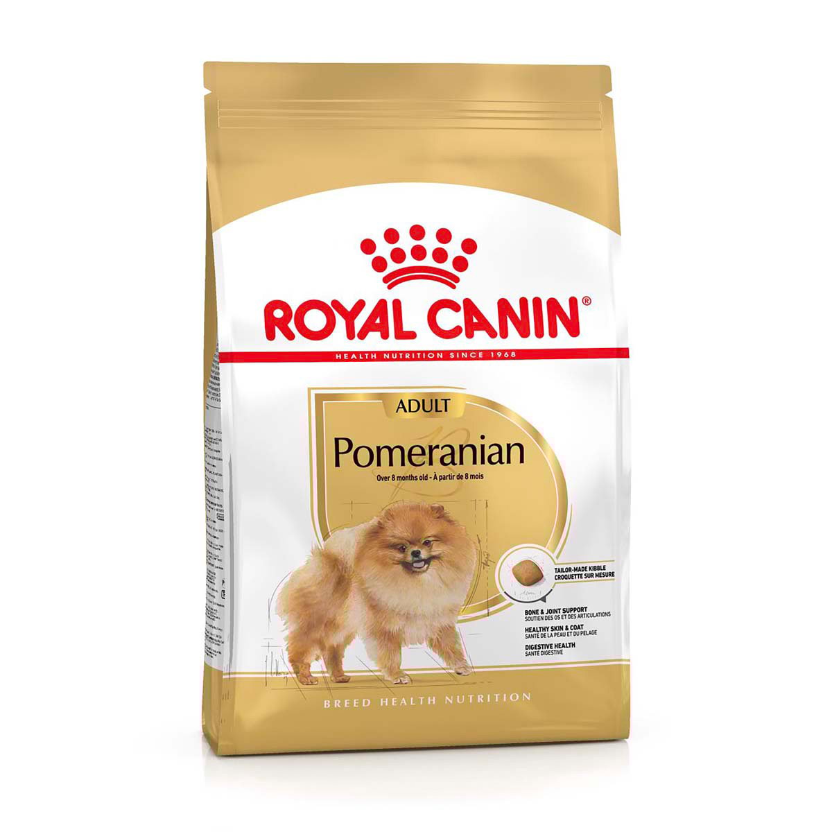 ROYAL CANIN POMERANIAN ADULT Trockennahrung für ausgewachsene Zwergspitze ( src=