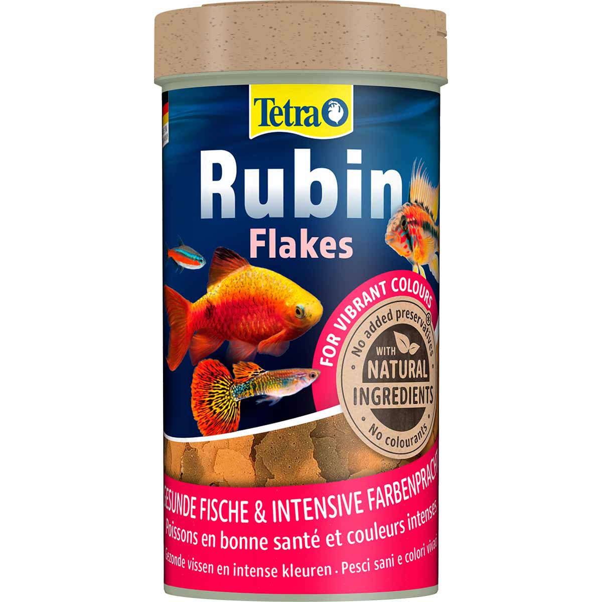 Tetra Rubin Flakes Fischfutter 250 ml