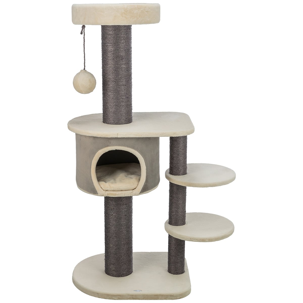 Trixie Kratzbaum Marcello creme/grau 140 cm