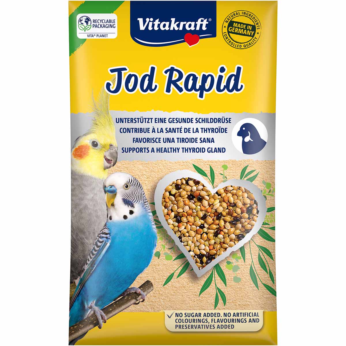 Vitakraft Sittich-Futter Jod Rapid 20g