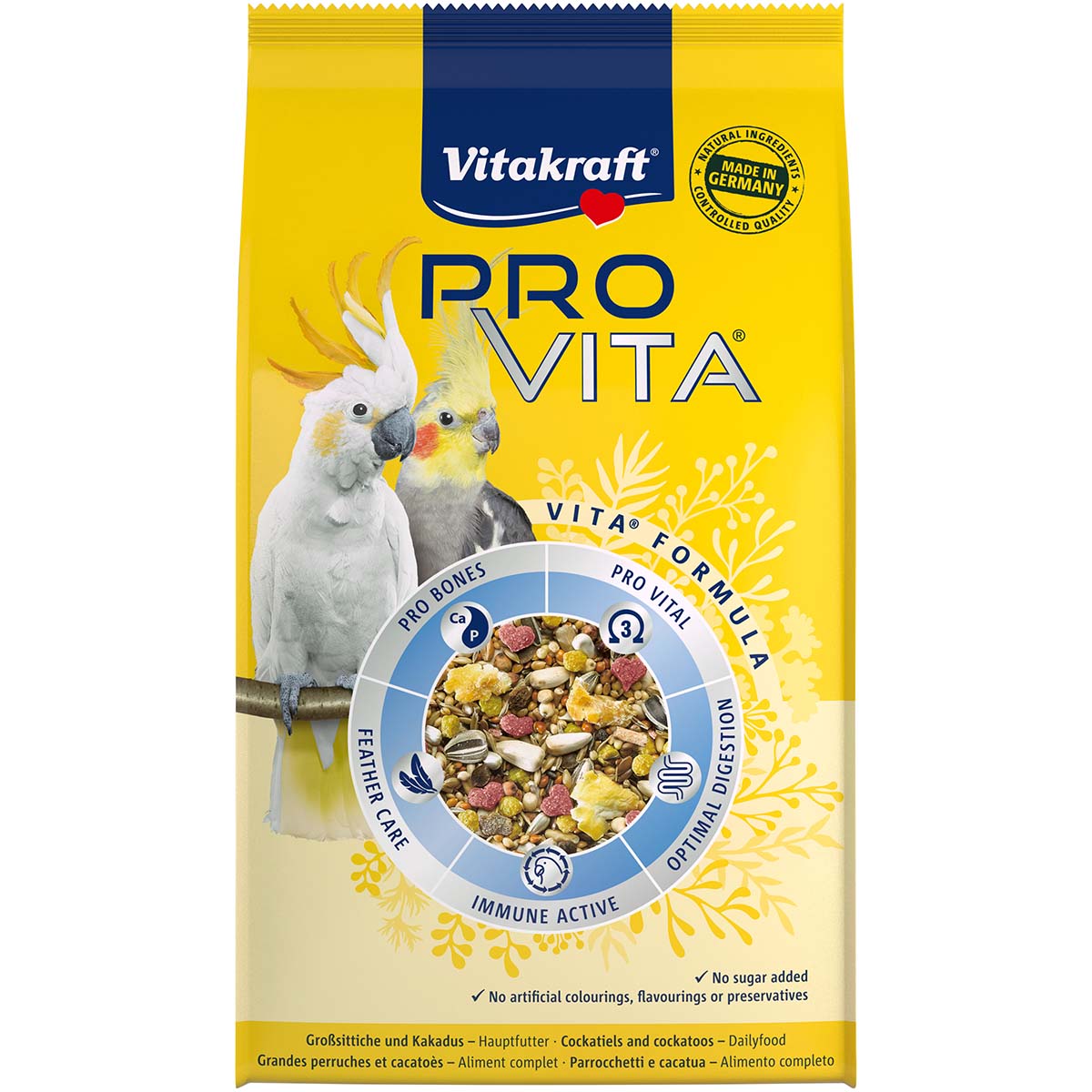 Vitakraft Vogelfutter Pro Vita Großsittich 750g