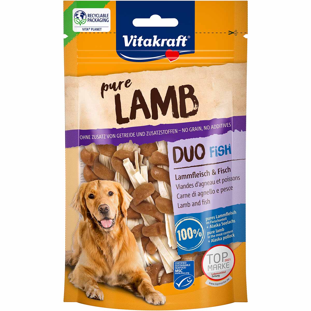 Vitakraft LAMB Duo Lammfleisch & Fisch MSC 80g