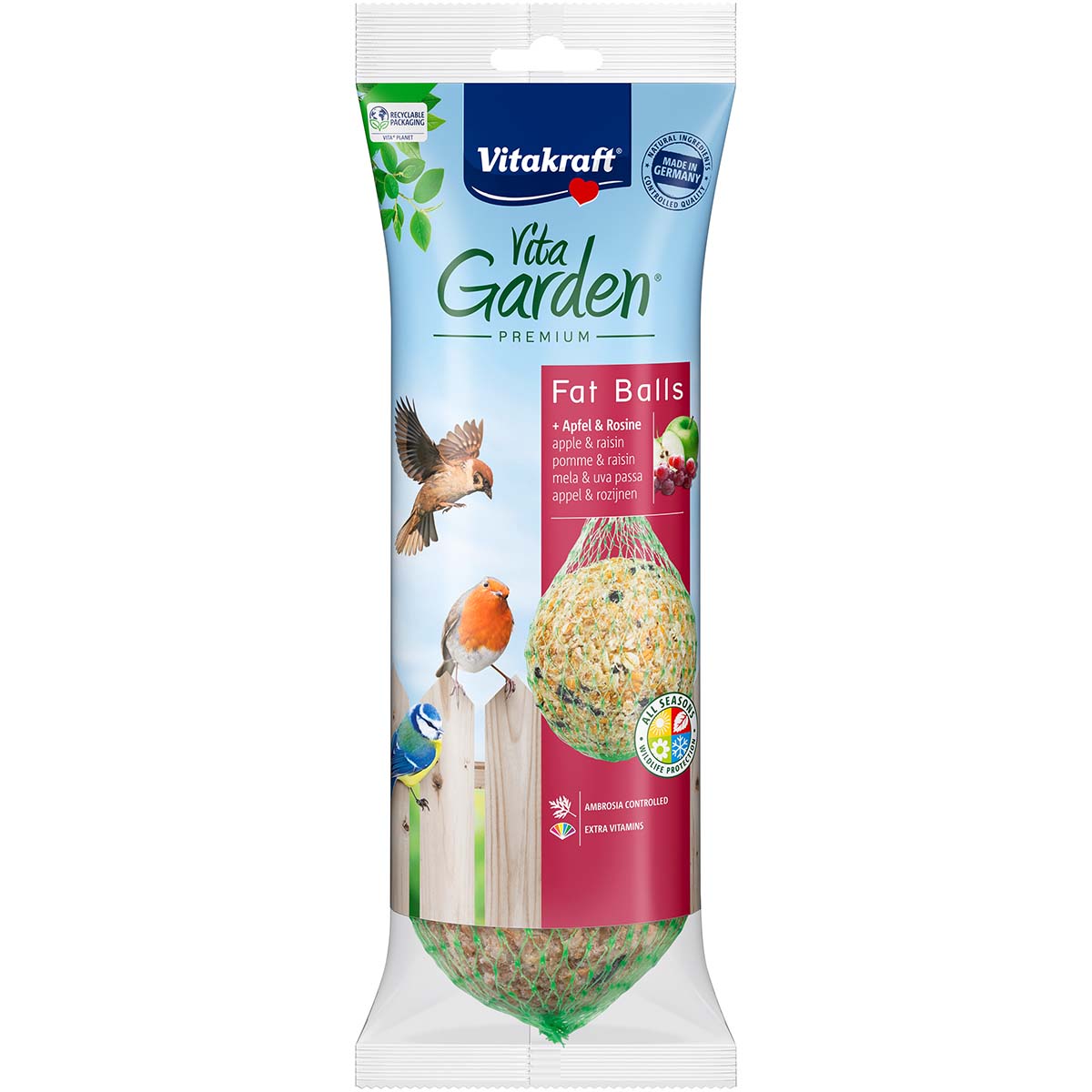 Vita Garden® Knödel mit Apfel & Rosine 4 Stück