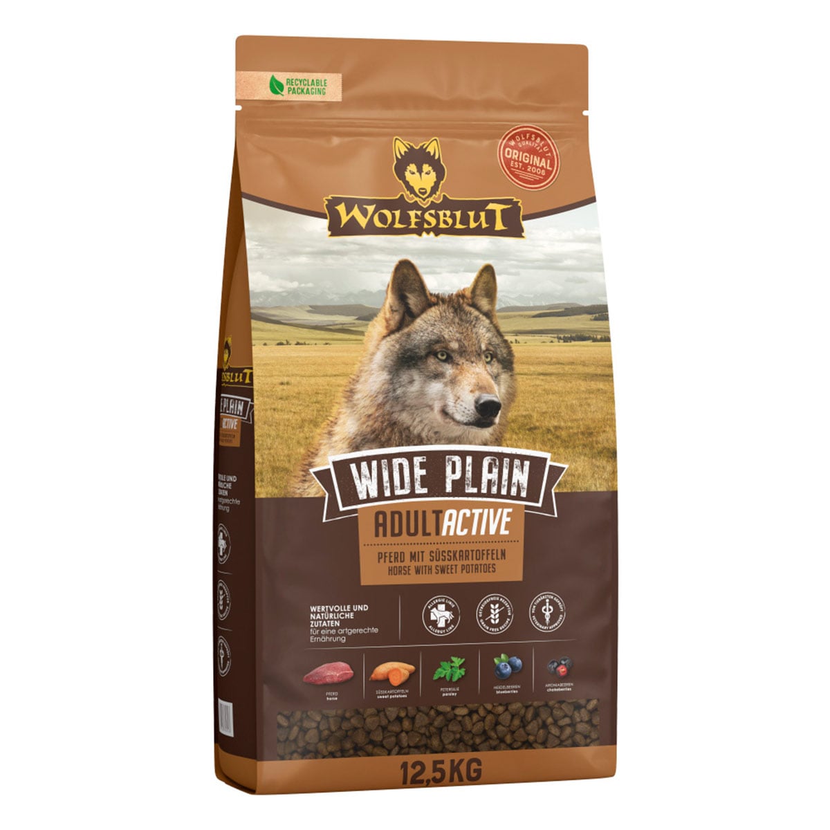 Wolfsblut Wide Plain Active 12,5kg