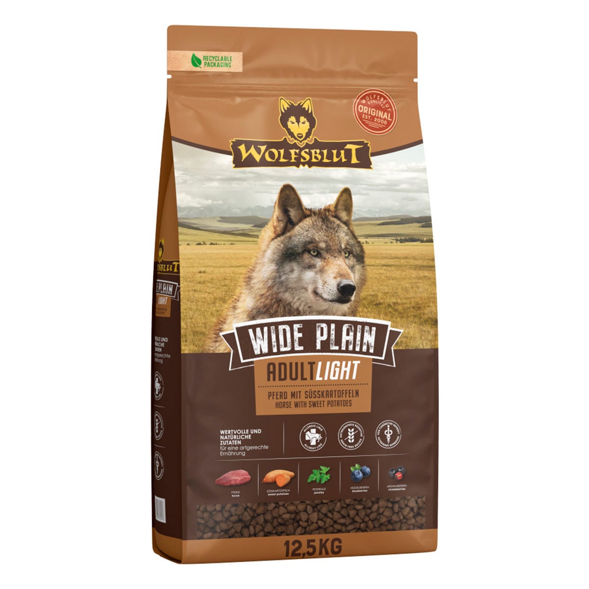 Wolfsblut Wide Plain Light 2x12,5kg