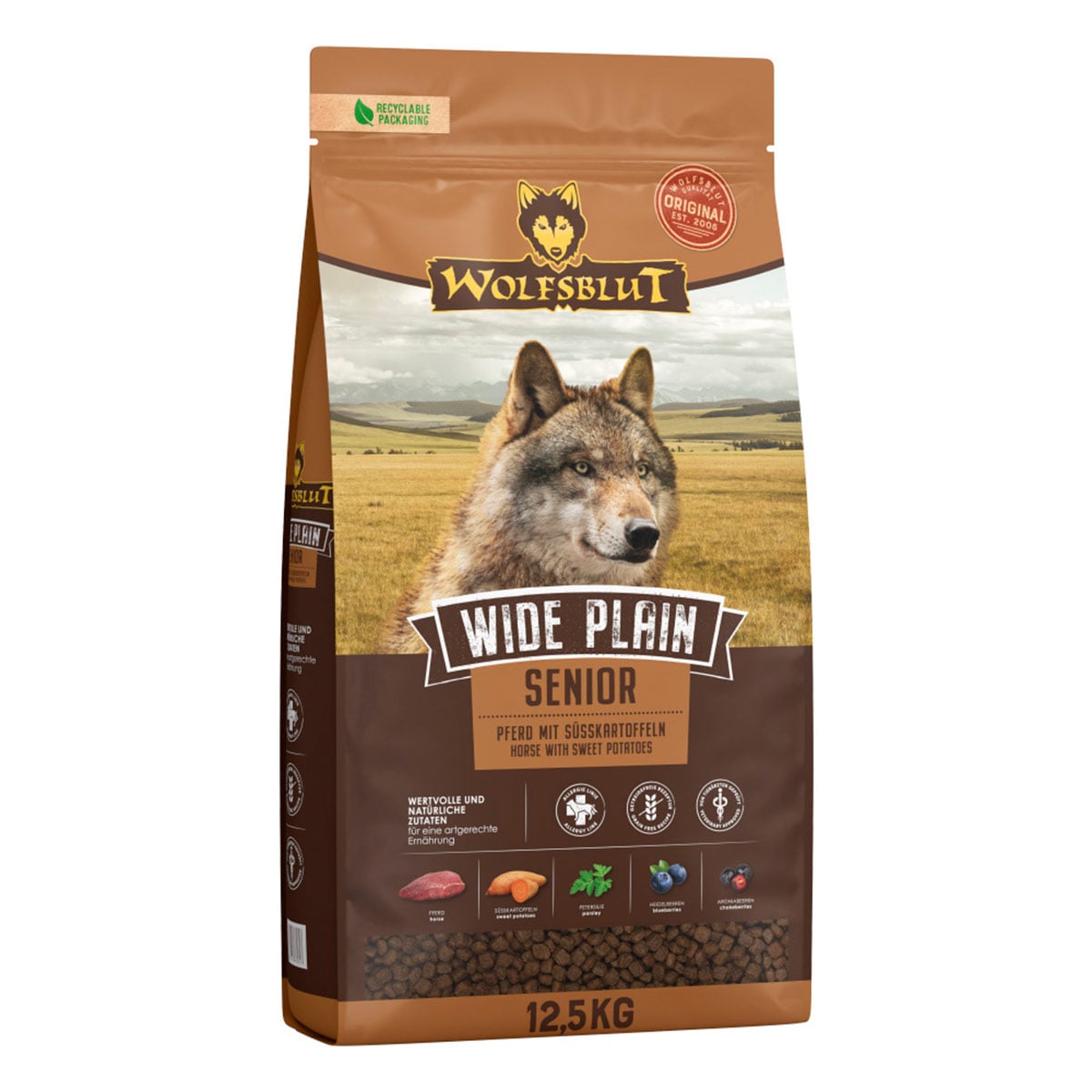Wolfsblut Wide Plain Senior 2x12,5kg
