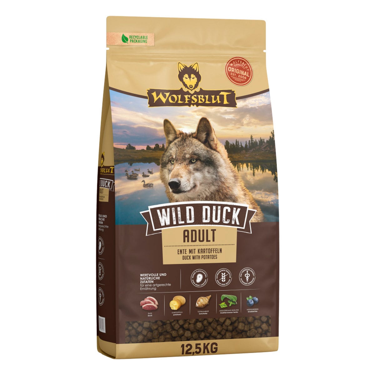 Wolfsblut Wild Duck Adult 2x12,5kg