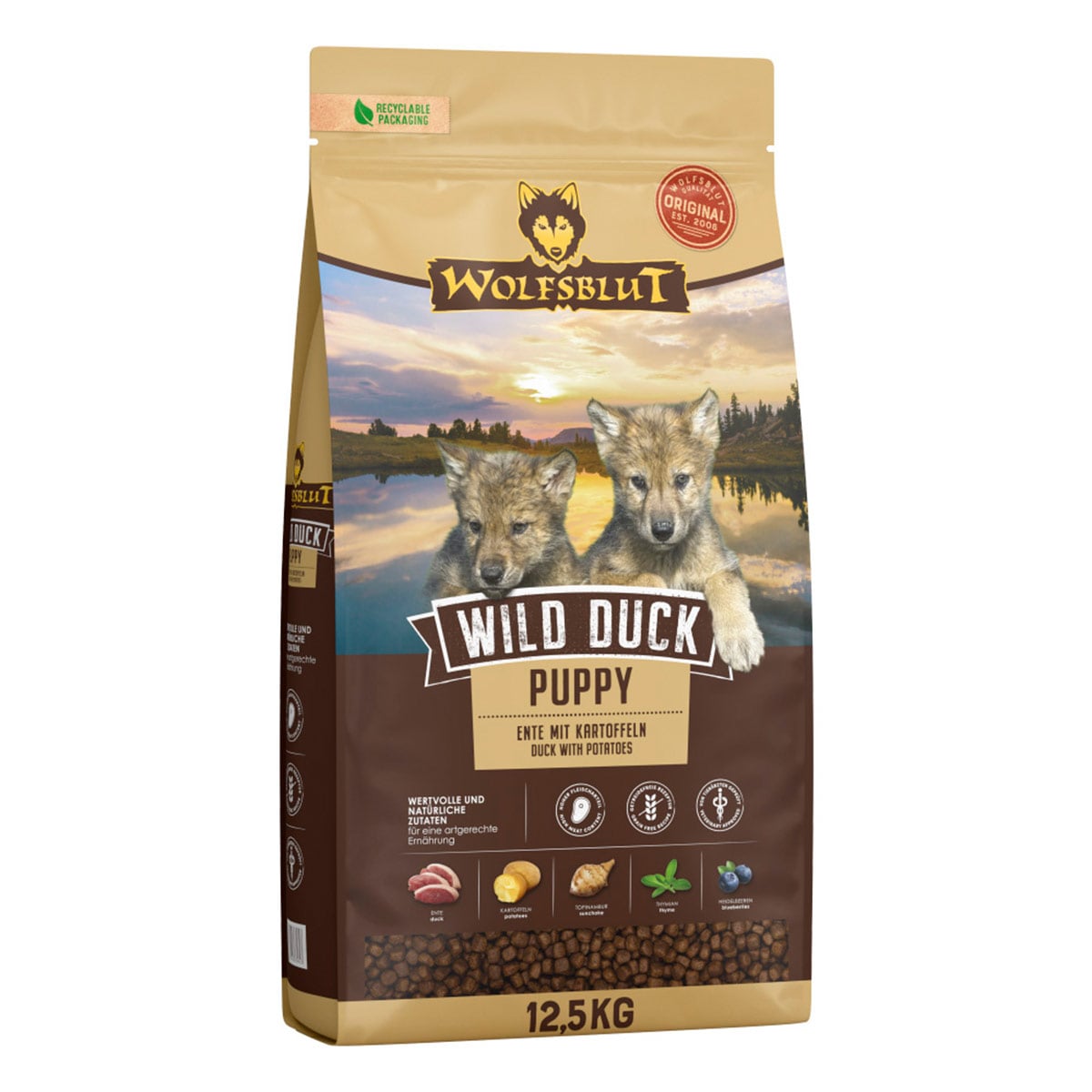 Wolfsblut Wild Duck Puppy 2x12,5kg
