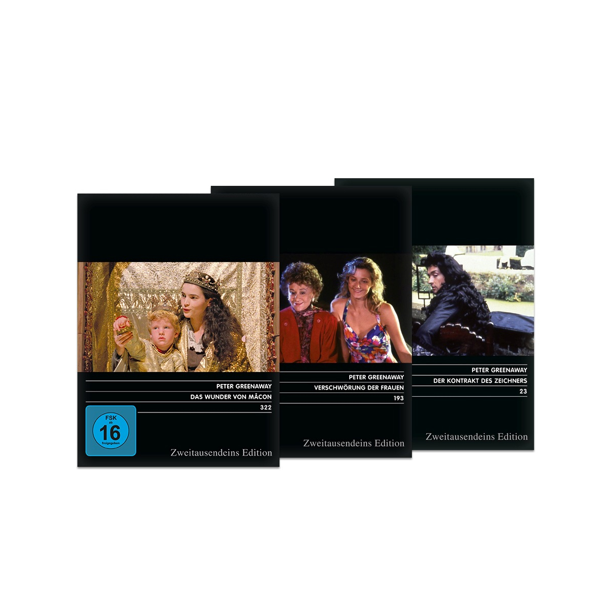 Peter-Greenaway-Paket (3 DVDs).