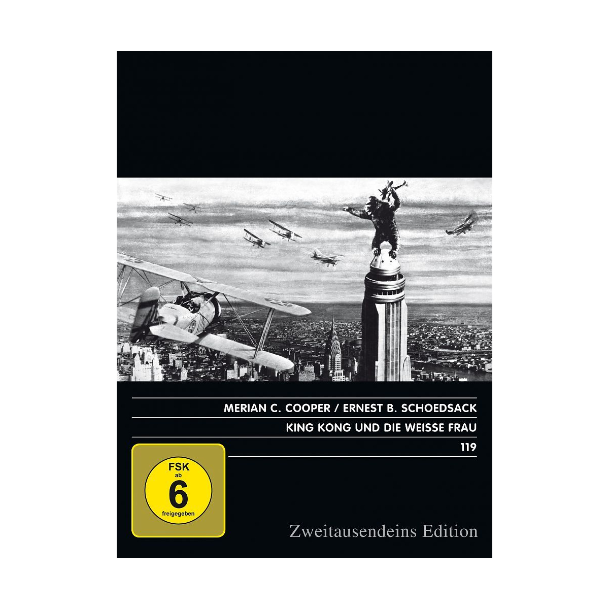 King Kong und die weiße Frau. Zweitausendeins Edition Film 119.