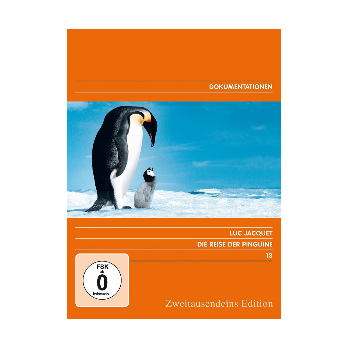 Die Reise der Pinguine. Zweitausendeins Edition Dokumentation 13.