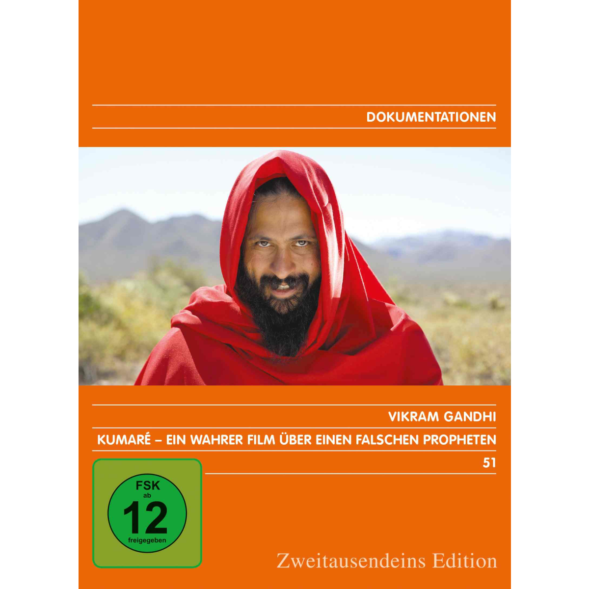 Kumaré – Ein wahrer Film über einen falschen Propheten. Zweitausendeins Edition Dokumentation 51.