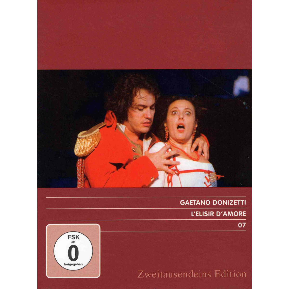 Gaetano Donizetti: L'Elisir D'Amore. Zweitausendeins Edition Musik 07.