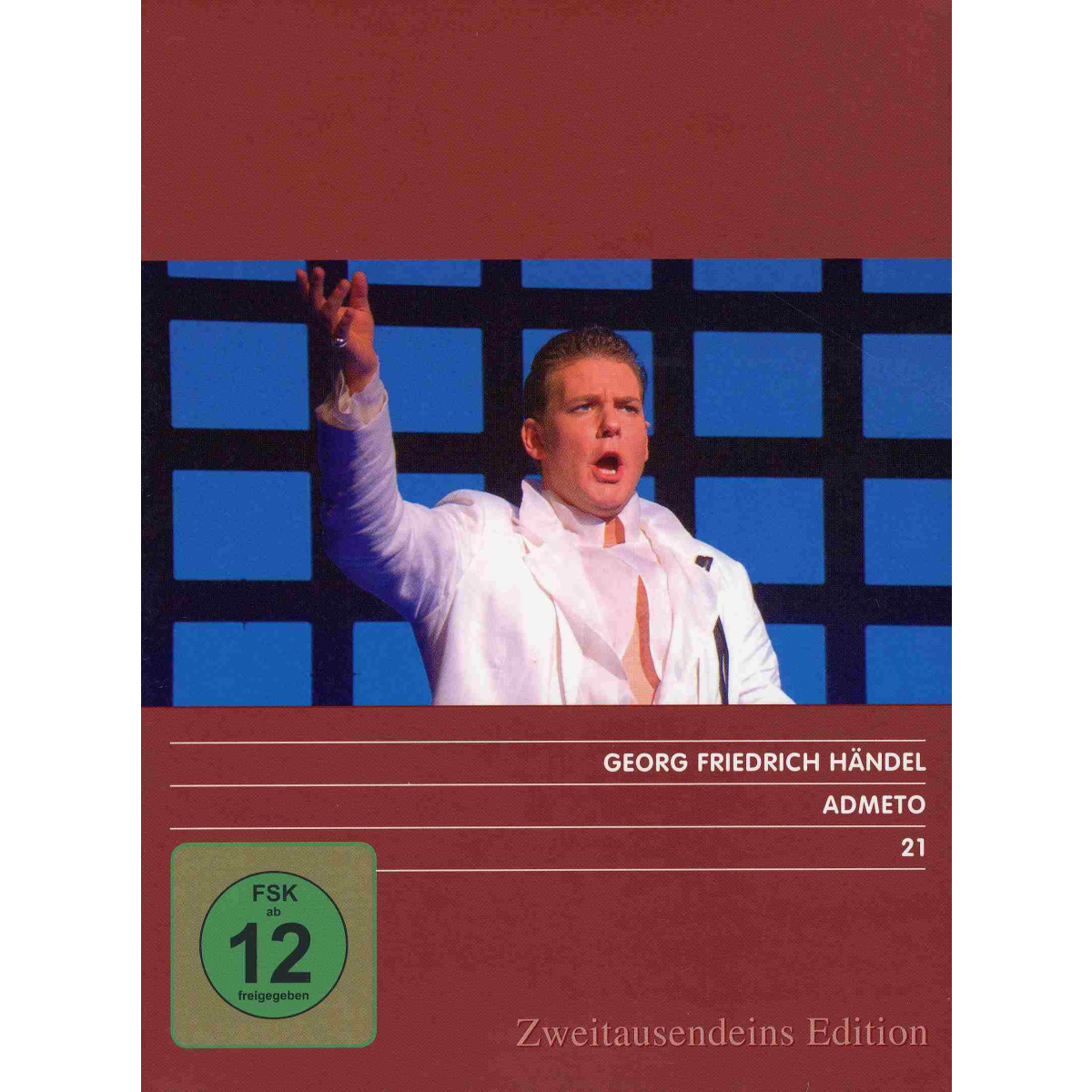G.F. Händel - Admeto. Zweitausendeins Edition Musik 21.