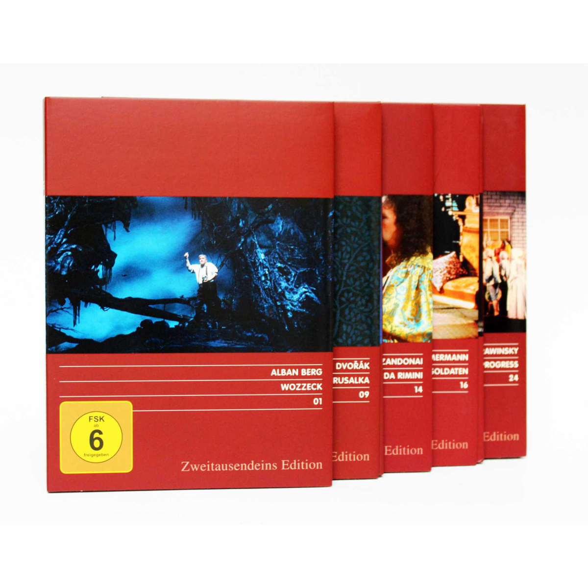 Diverse - Große Opern des 20. Jahrhundert-Edition (5 DVDs).