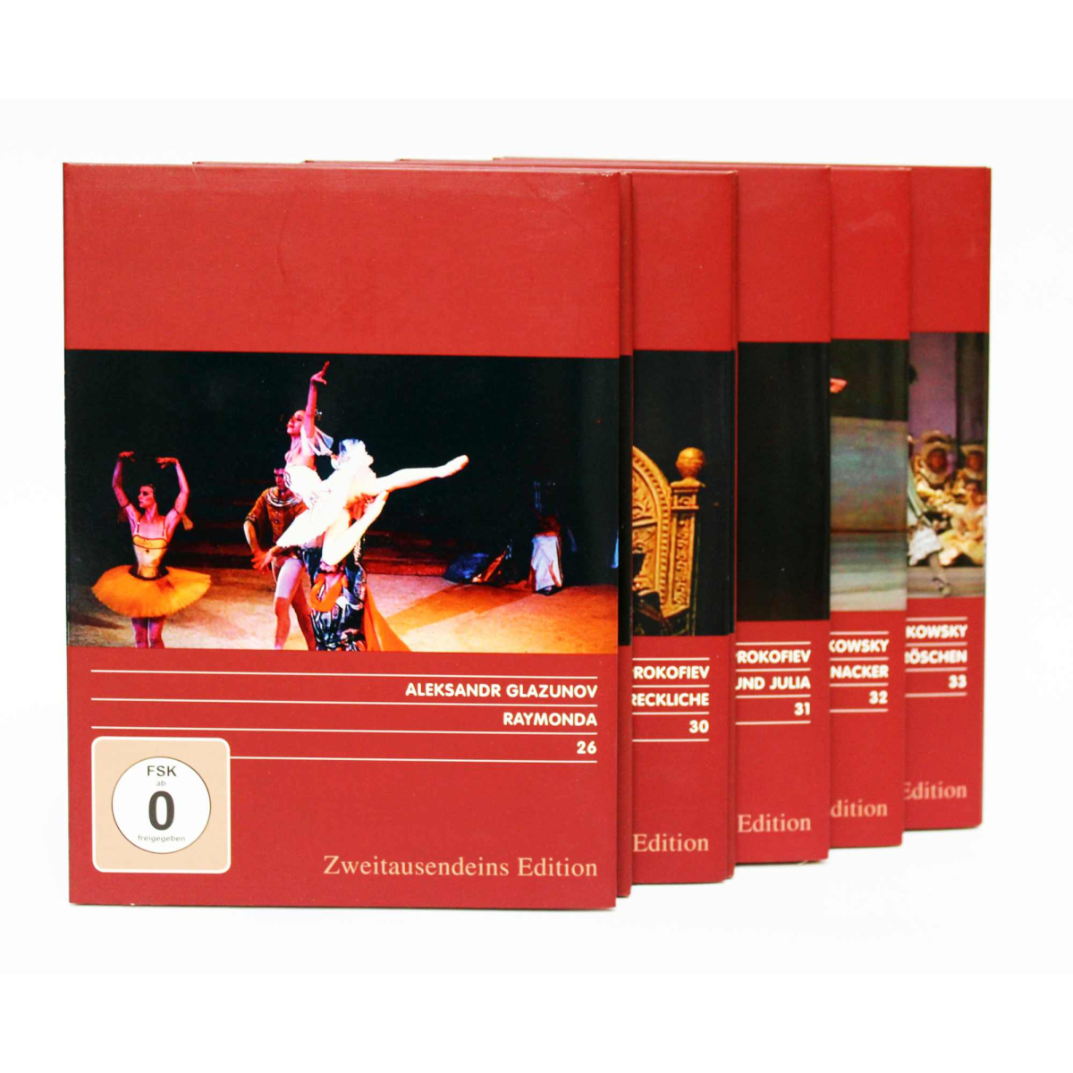 Glanzlichter des russischen Balletts (5 DVDs).