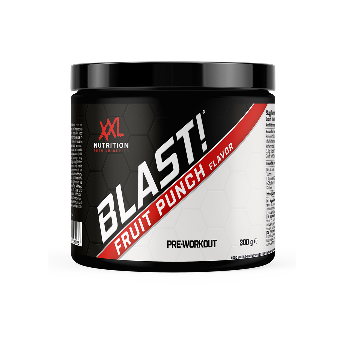 XXL Nutrition Blast! Pre-Workout - Fruit Punch - 300 Gramm