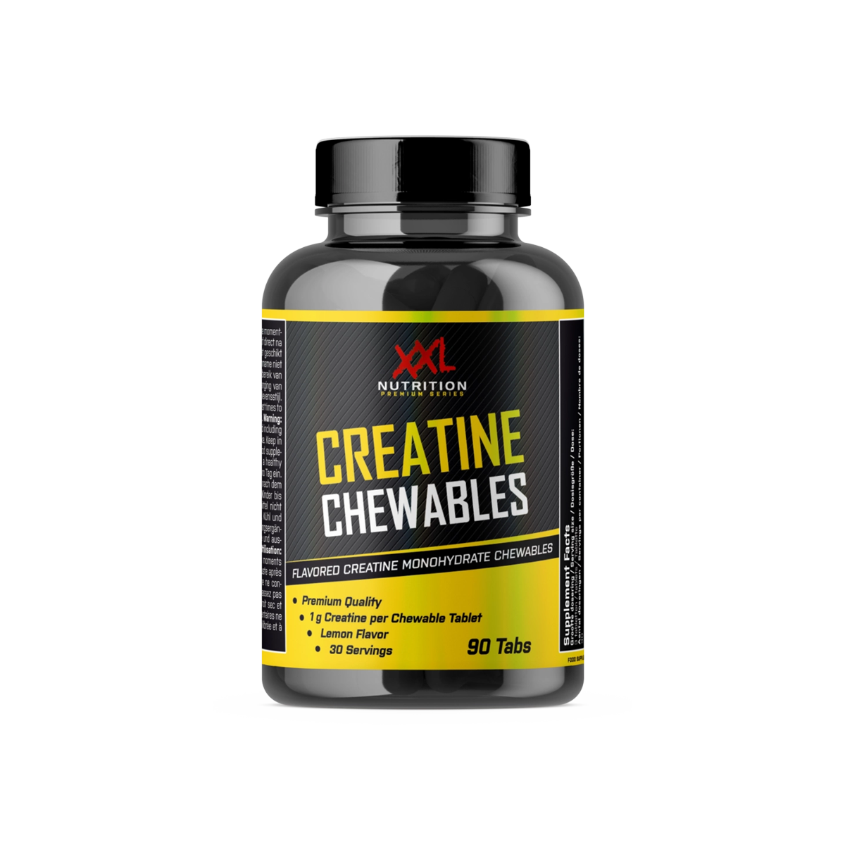 XXL Nutrition Kreatin-Monohydrat - 1000 mg - 90 Kautabletten