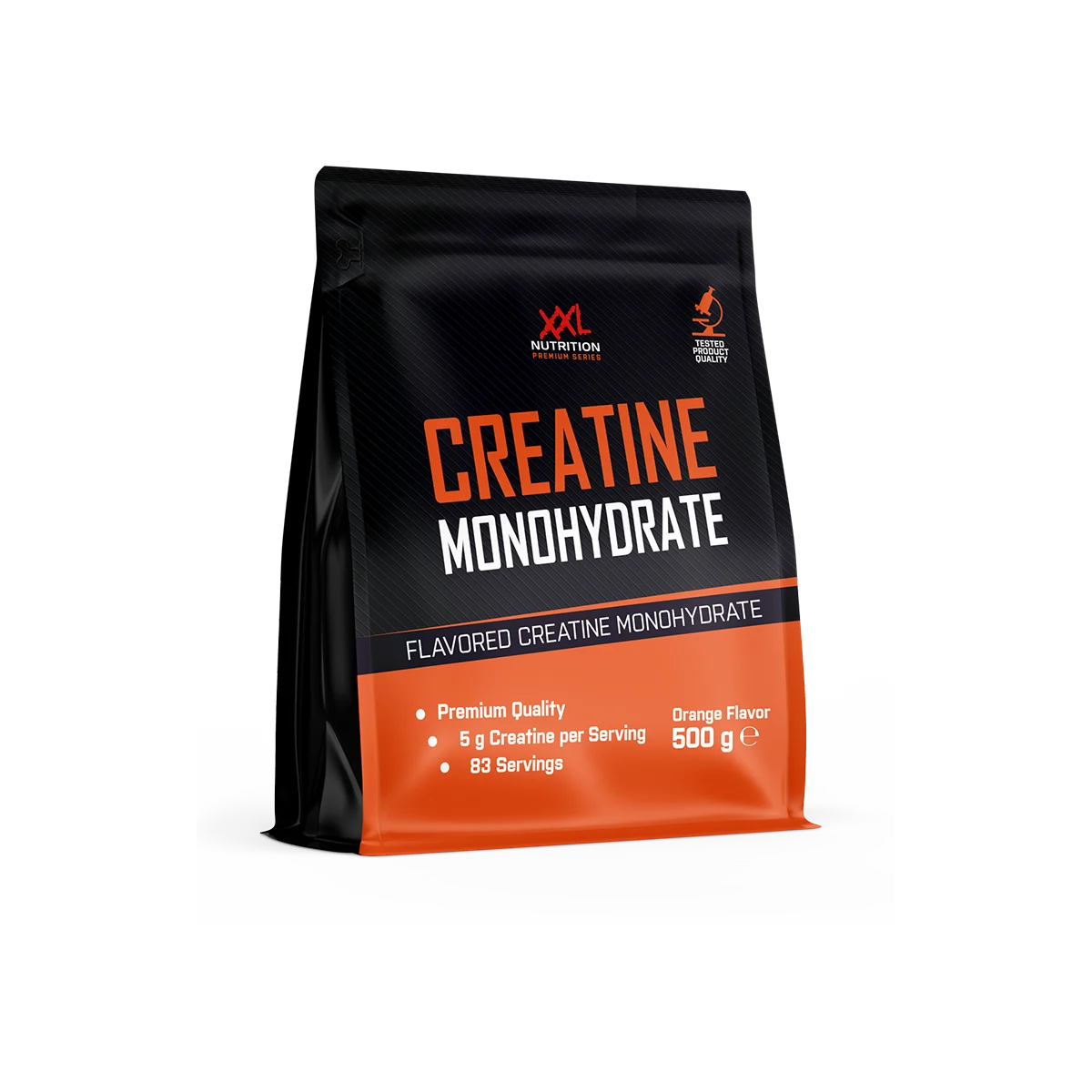 XXL Nutrition Kreatin-Monohydrat - Orange - 500 Gramm