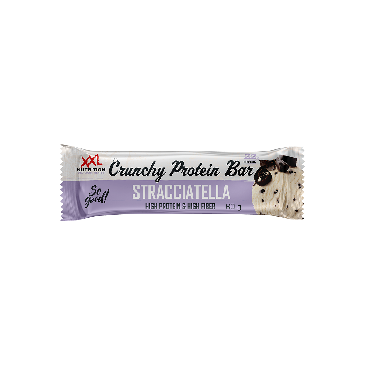 XXL Nutrition Crunchy Protein Bar - 1 Bar - Stracciatella