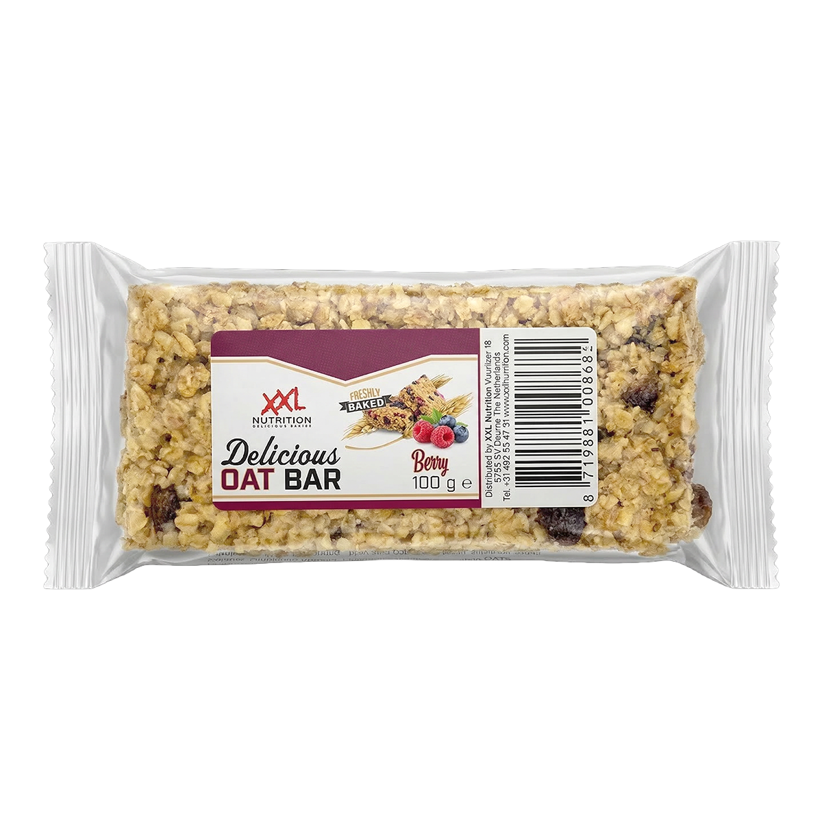 XXL Nutrition Delicious Oat Bar-1 Bar-Bessen (vegan)