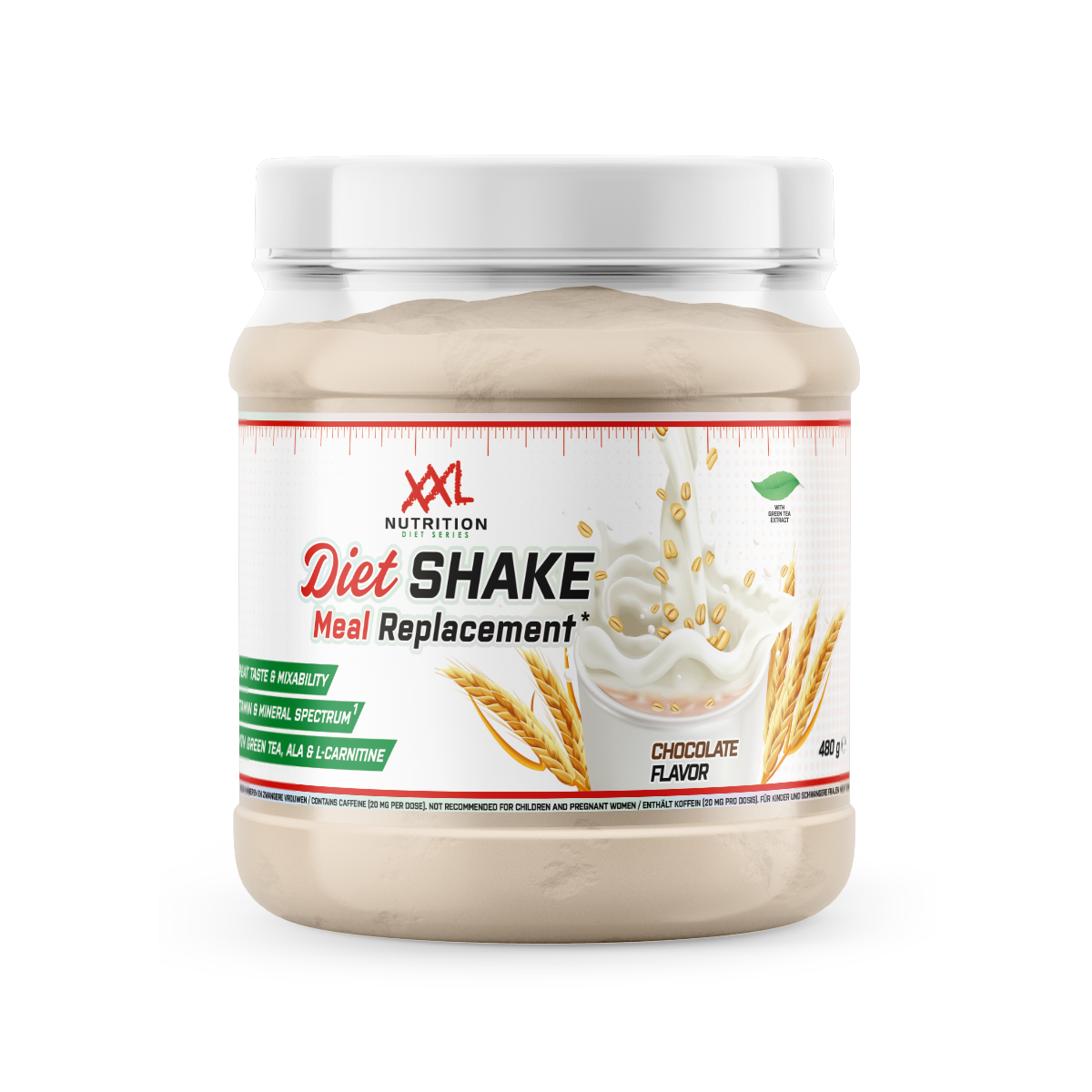 XXL Nutrition Diet Shake-480 gram-Chocolade