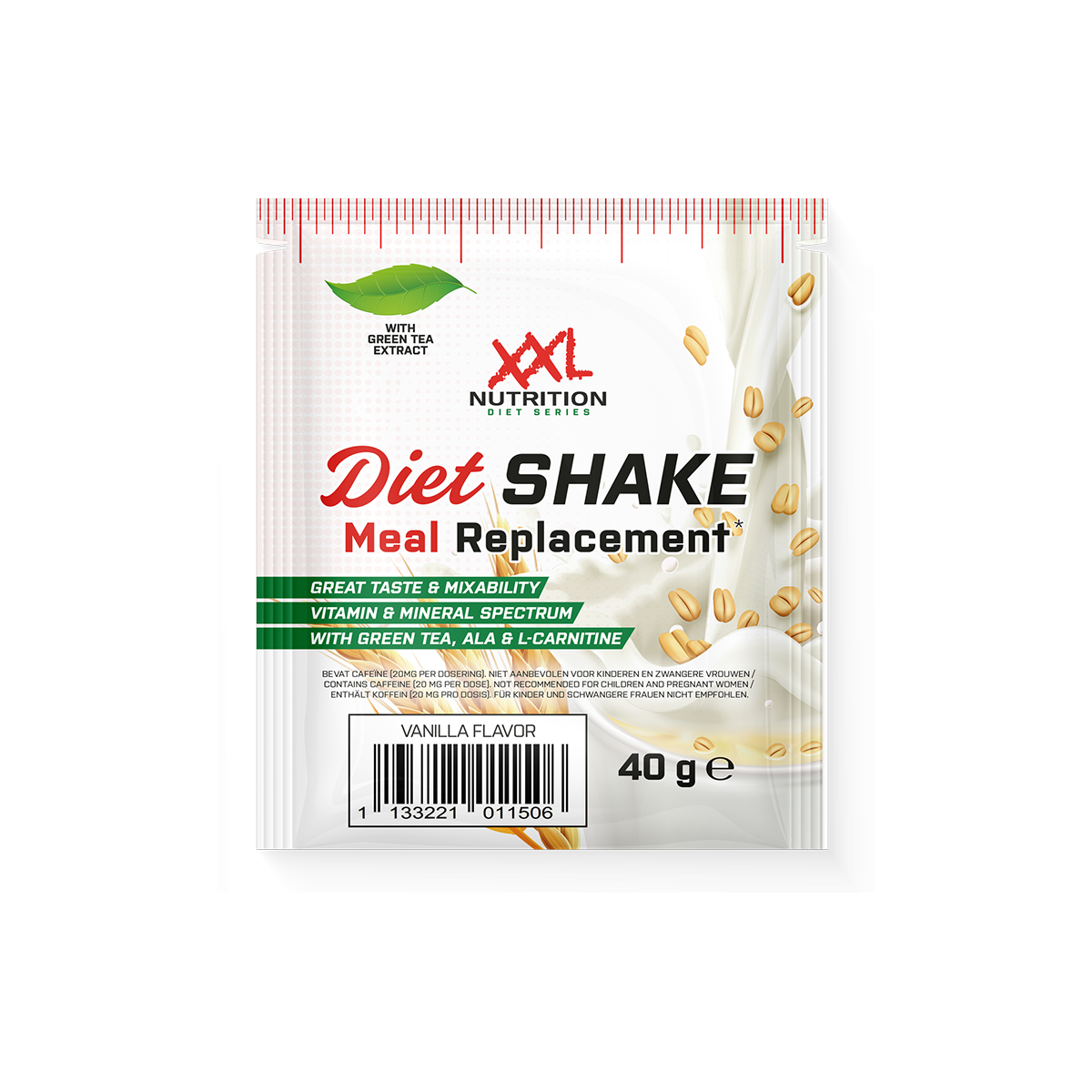 XXL Nutrition Diet Shake Sample - 40 Gramm - Cappuccino Cream Pie
