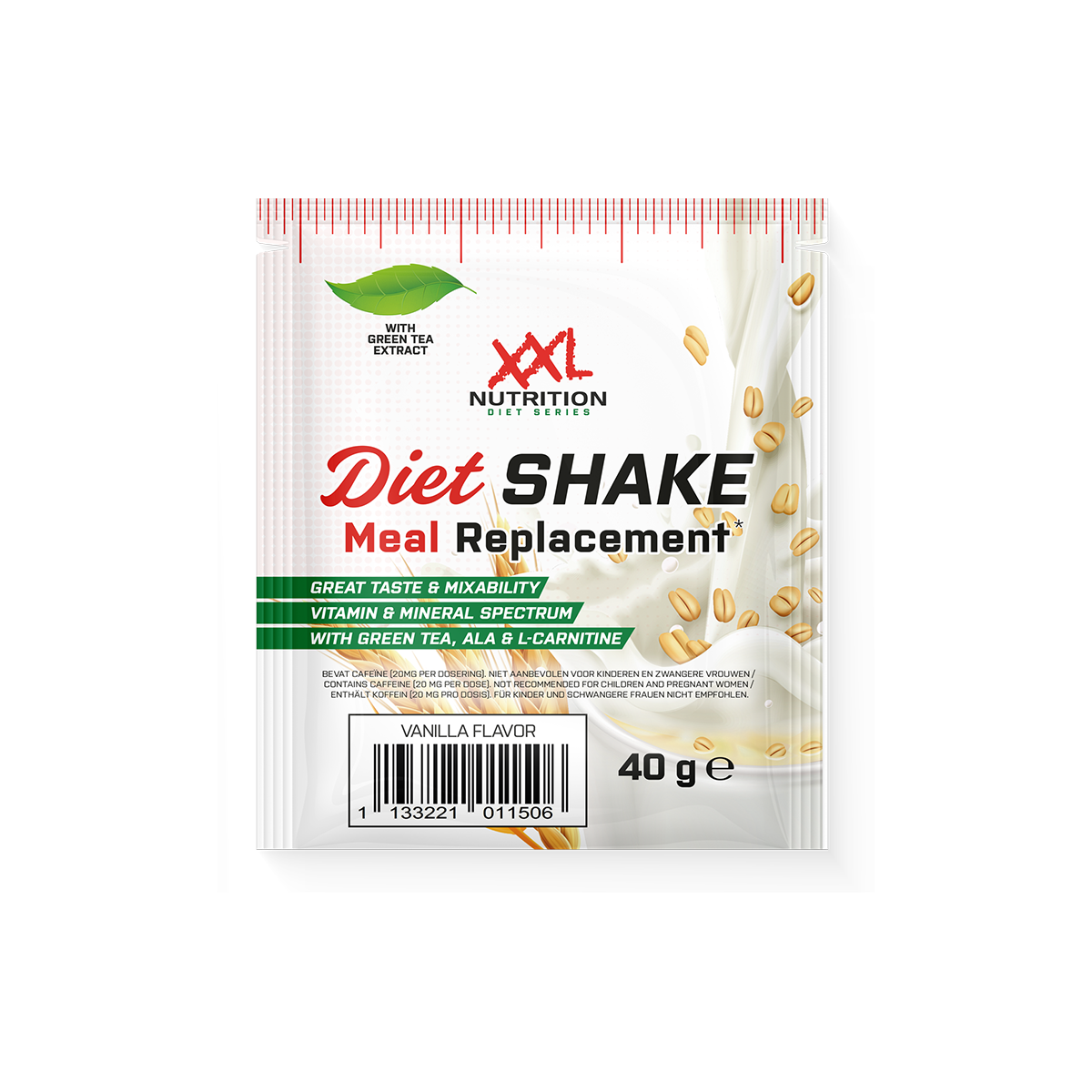 XXL Nutrition Diet Shake Sample - 40 Gramm - Cookies & Cream