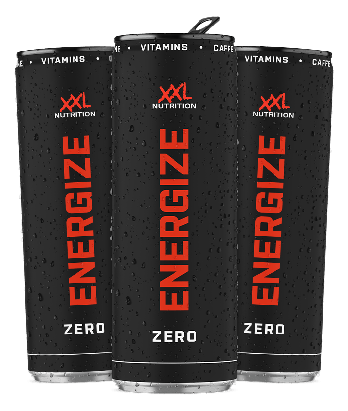 XXL Nutrition Energize! Sugar Free Energy Drink - Black - Zero - 6 pack