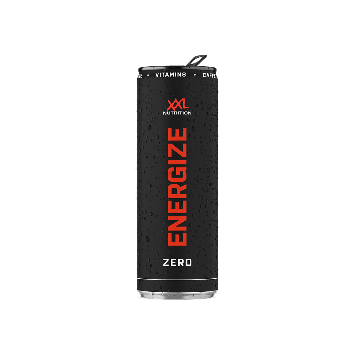 XXL Nutrition Energize Energy Drink - Schwarz (Zero) - 6 Pack