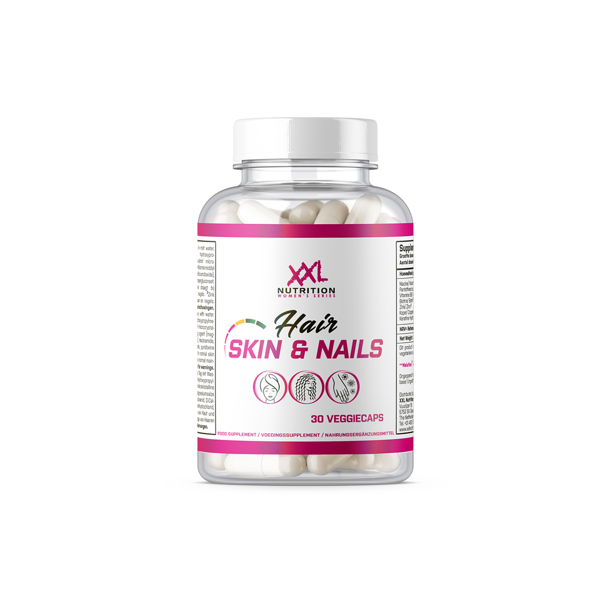 XXL Nutrition Hair, Skin & Nails - 30 veggiecaps