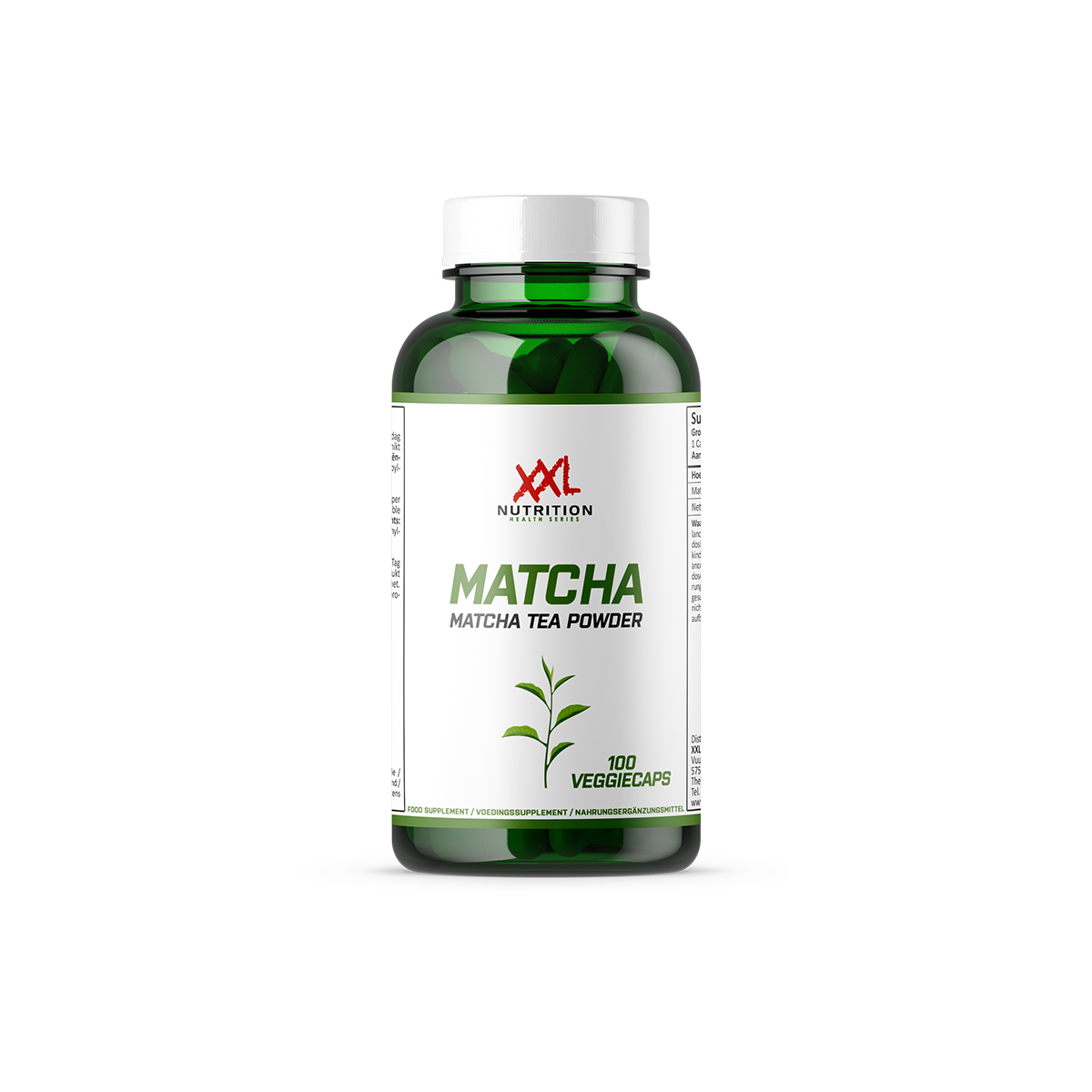 XXL Nutrition Matcha - 100 veggiecaps