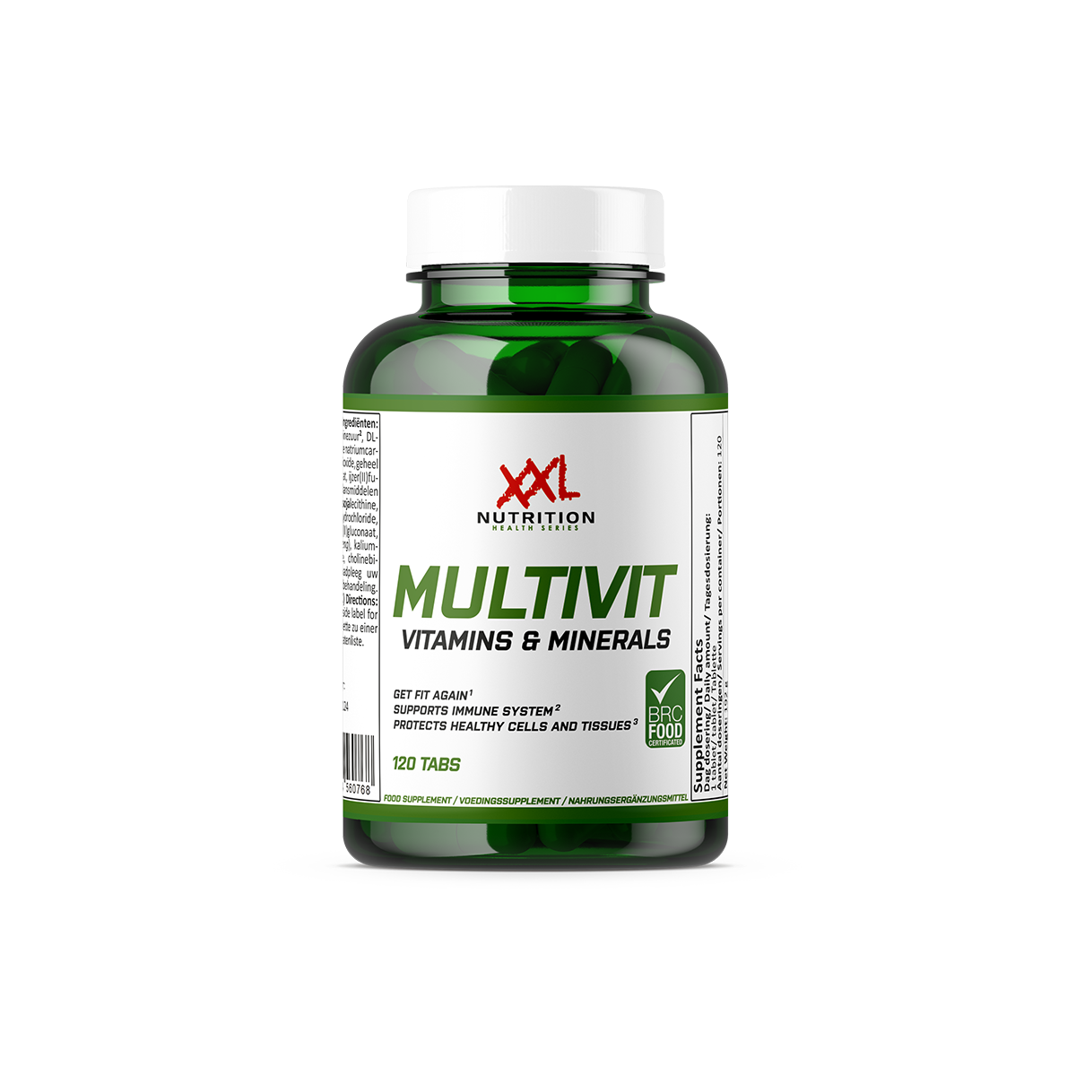 XXL Nutrition Multivit - 120 Tabs
