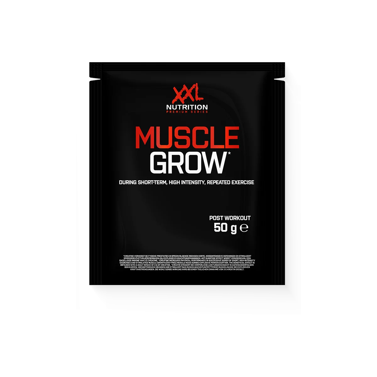 XXL Nutrition Muscle Grow - Sample 50 Gramm - grüner Apfel