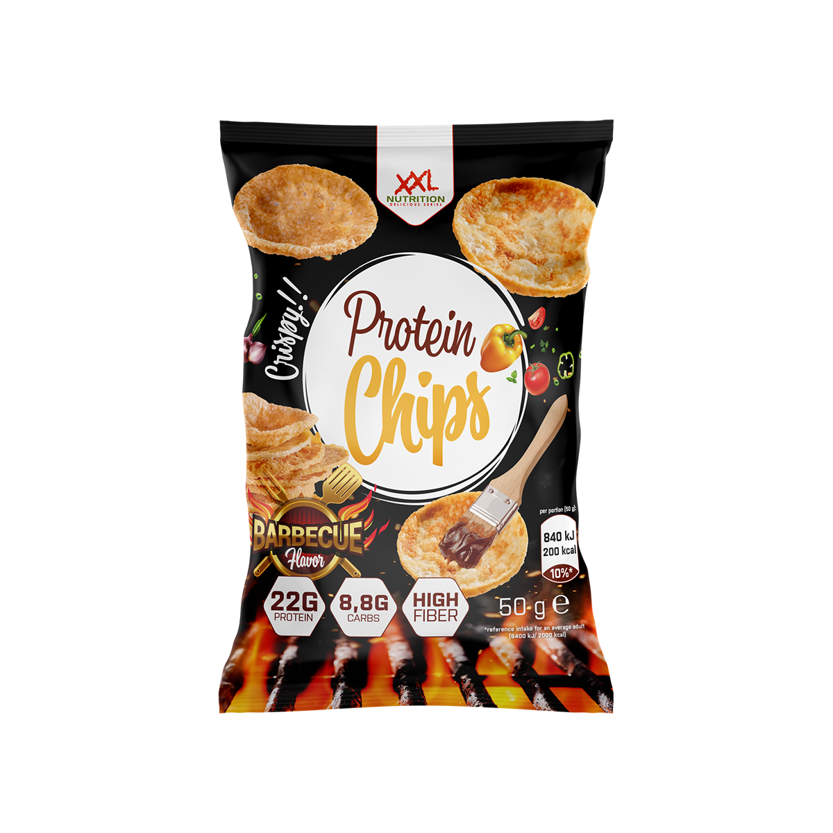 XXL Nutrition Protein Chips-BBQ