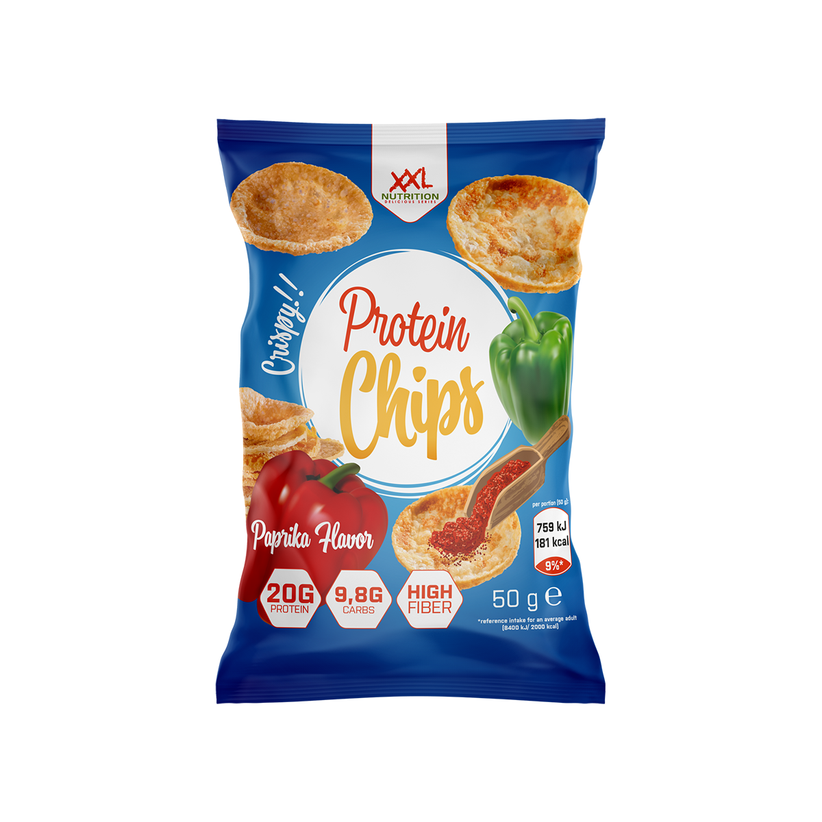 XXL Nutrition Protein Chips-Paprika