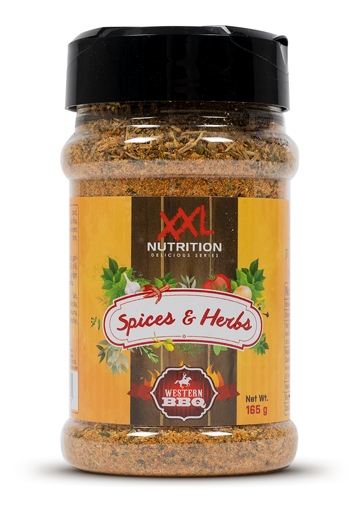 XXL Nutrition Gewürze & Kräuter - Western BBQ - 165 Gramm
