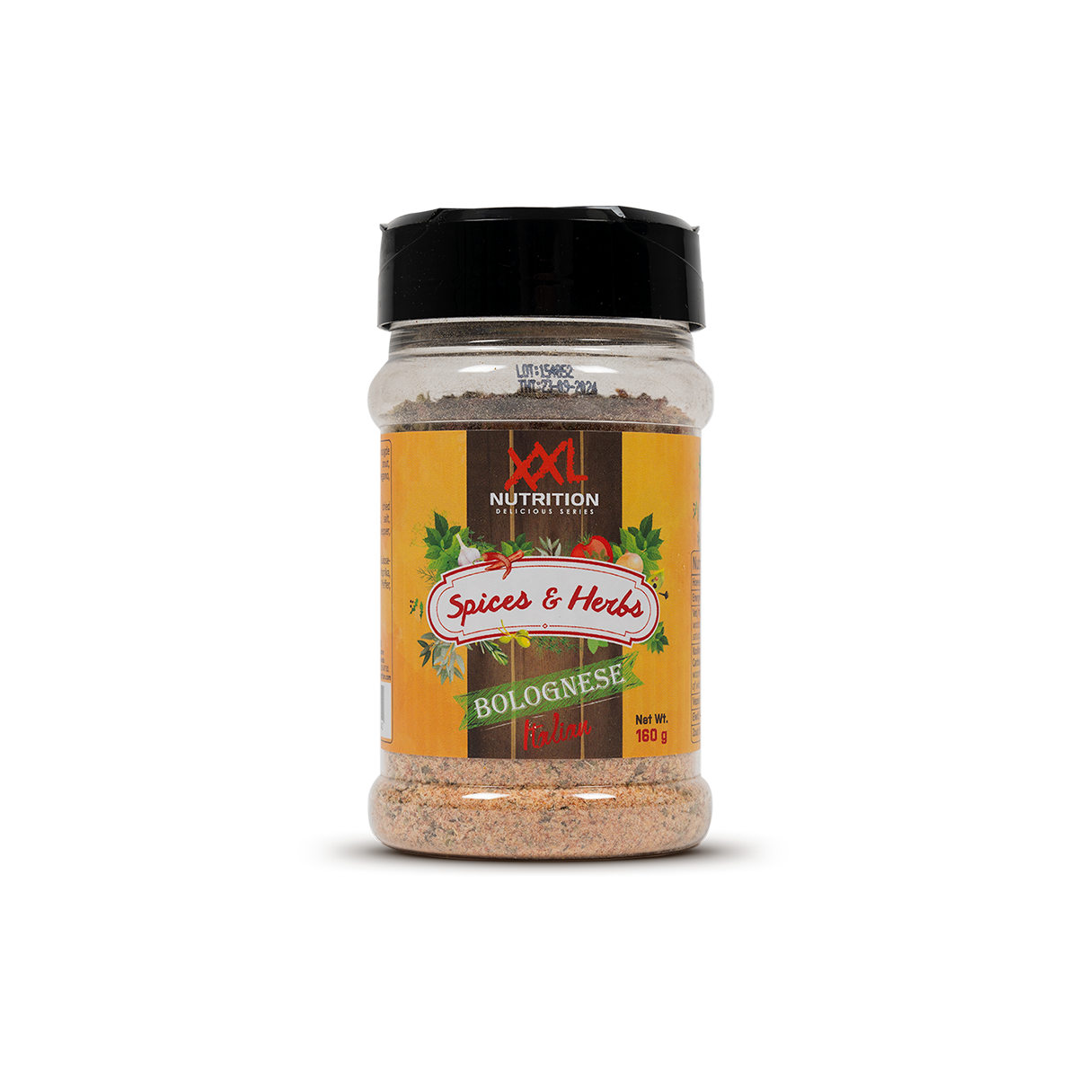 XXL Nutrition Gewürze & Kräuter - Italian Bolognese - 160 Gramm