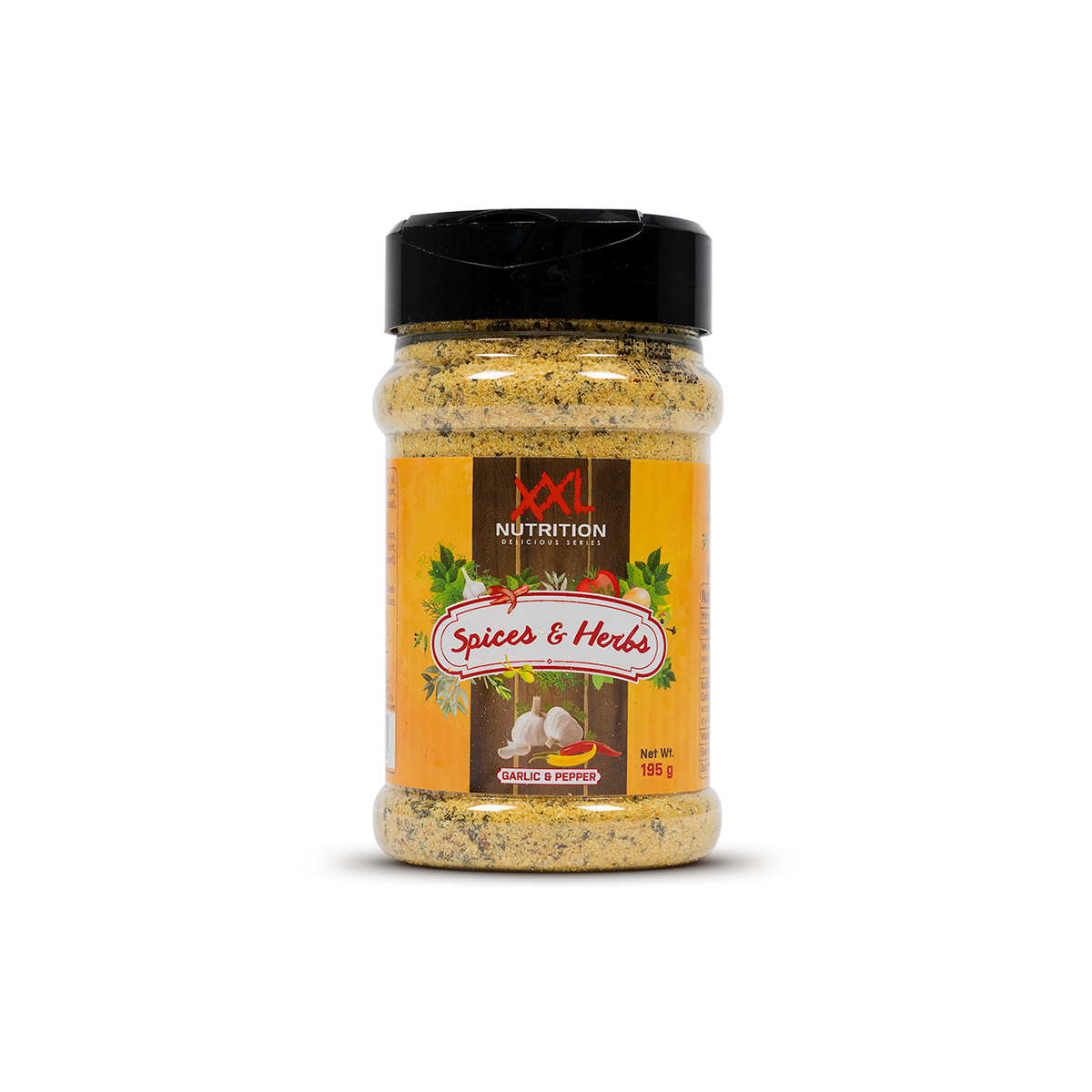 XXL Nutrition Gewürze & Kräuter - Knoblauch & Pfeffer - 195 Gramm