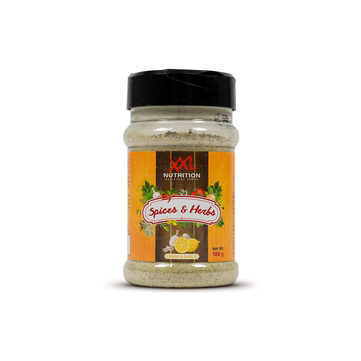 XXL Nutrition Gewürze & Kräuter - Zitrone & Knoblauch - 185 Gramm