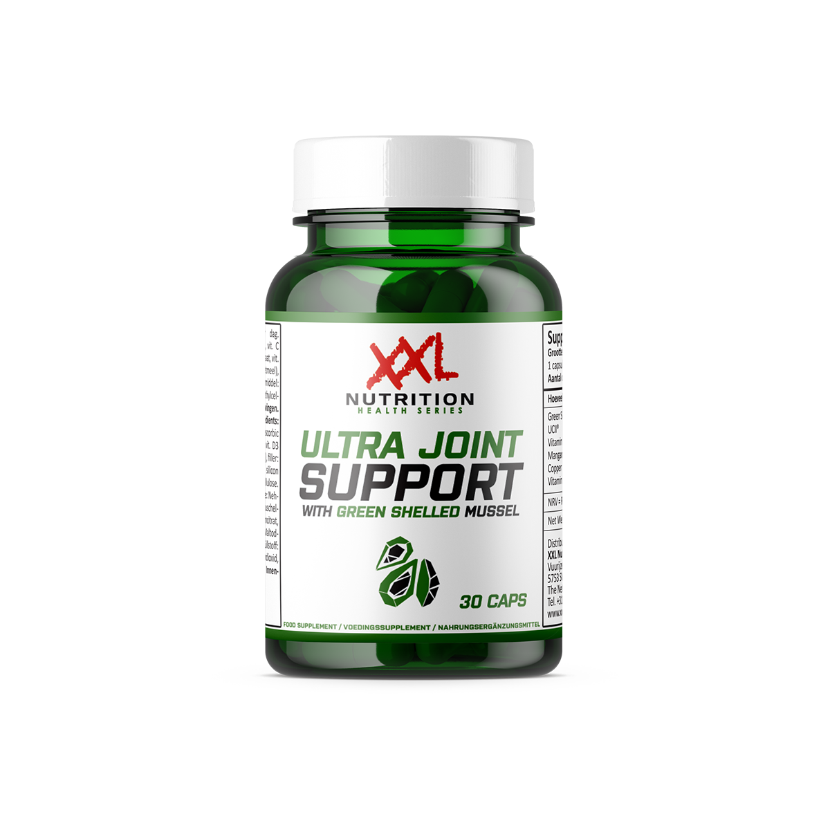 XXL Nutrition Ultra Joint Support Groenlipmossel 500mg 30 Caps