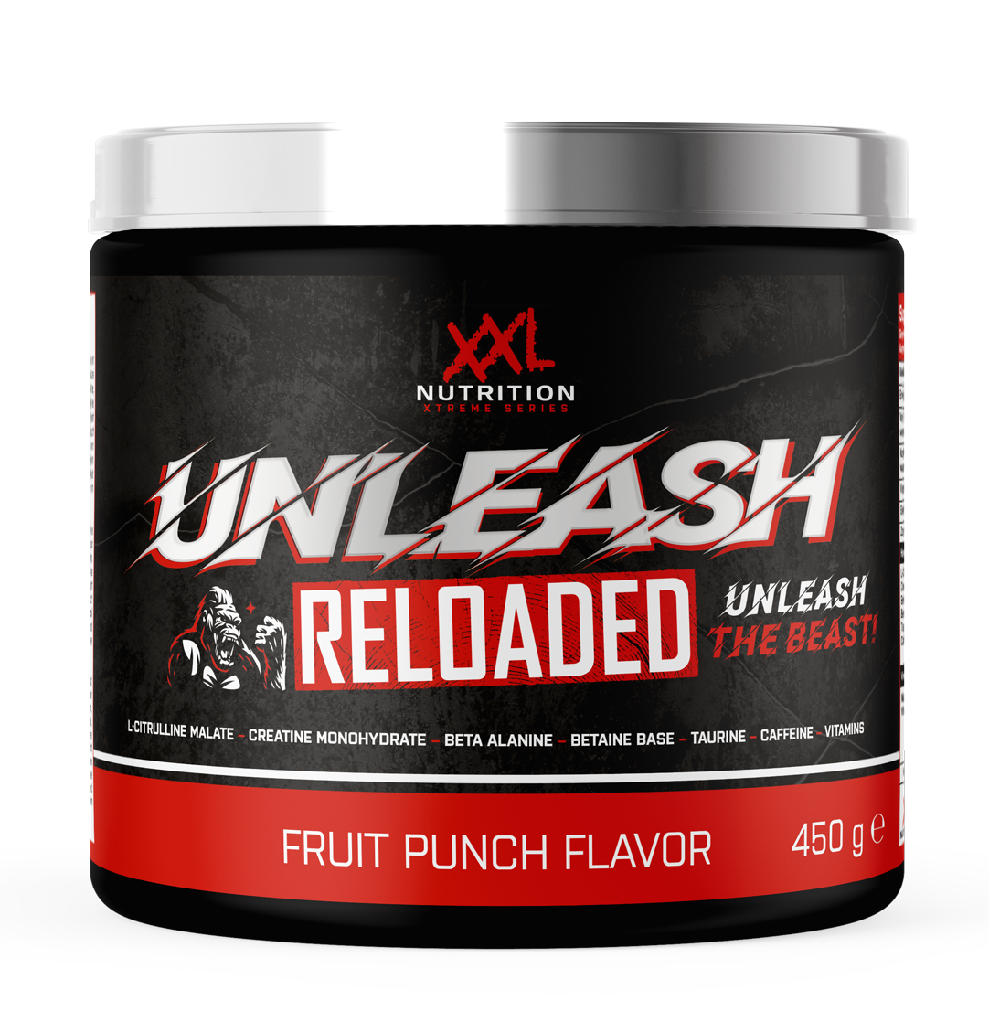 XXL Nutrition Unleash Reloaded - Pre Workout - Fruit Punch