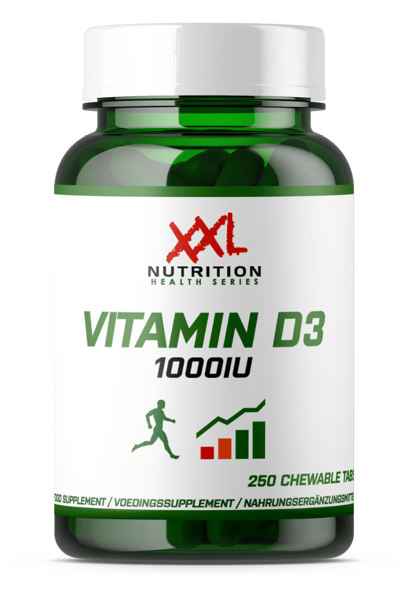 XXL Nutrition Vitamine D3 1000iu 250 tabletten
