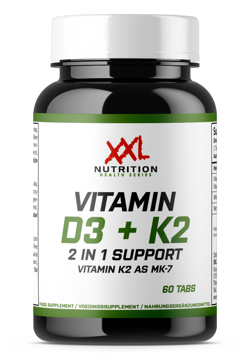 XXL Nutrition Vitamine D3 + K2 - 60 tabs