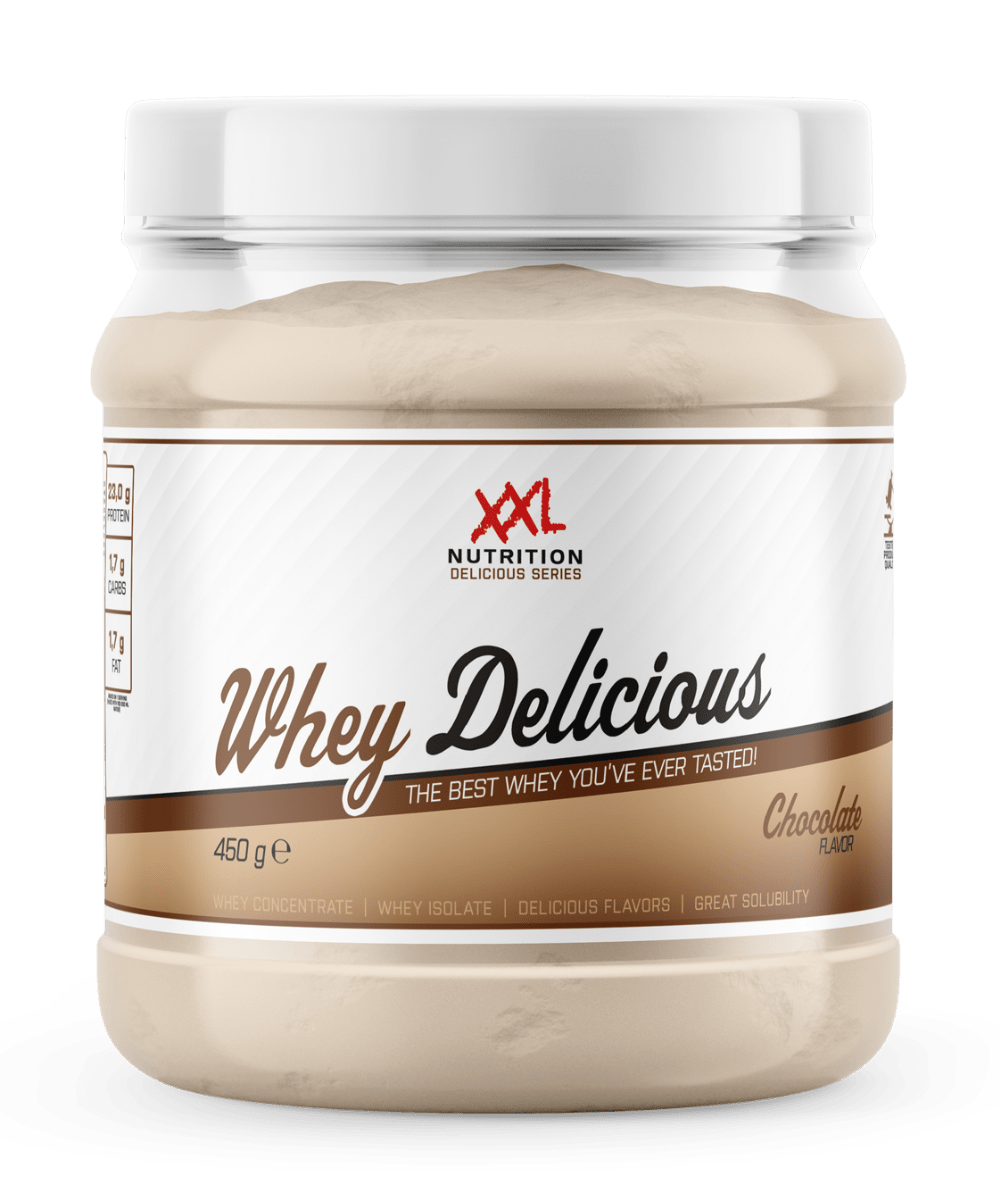 XXL Nutrition Whey Delicious Chocolade 450 gram