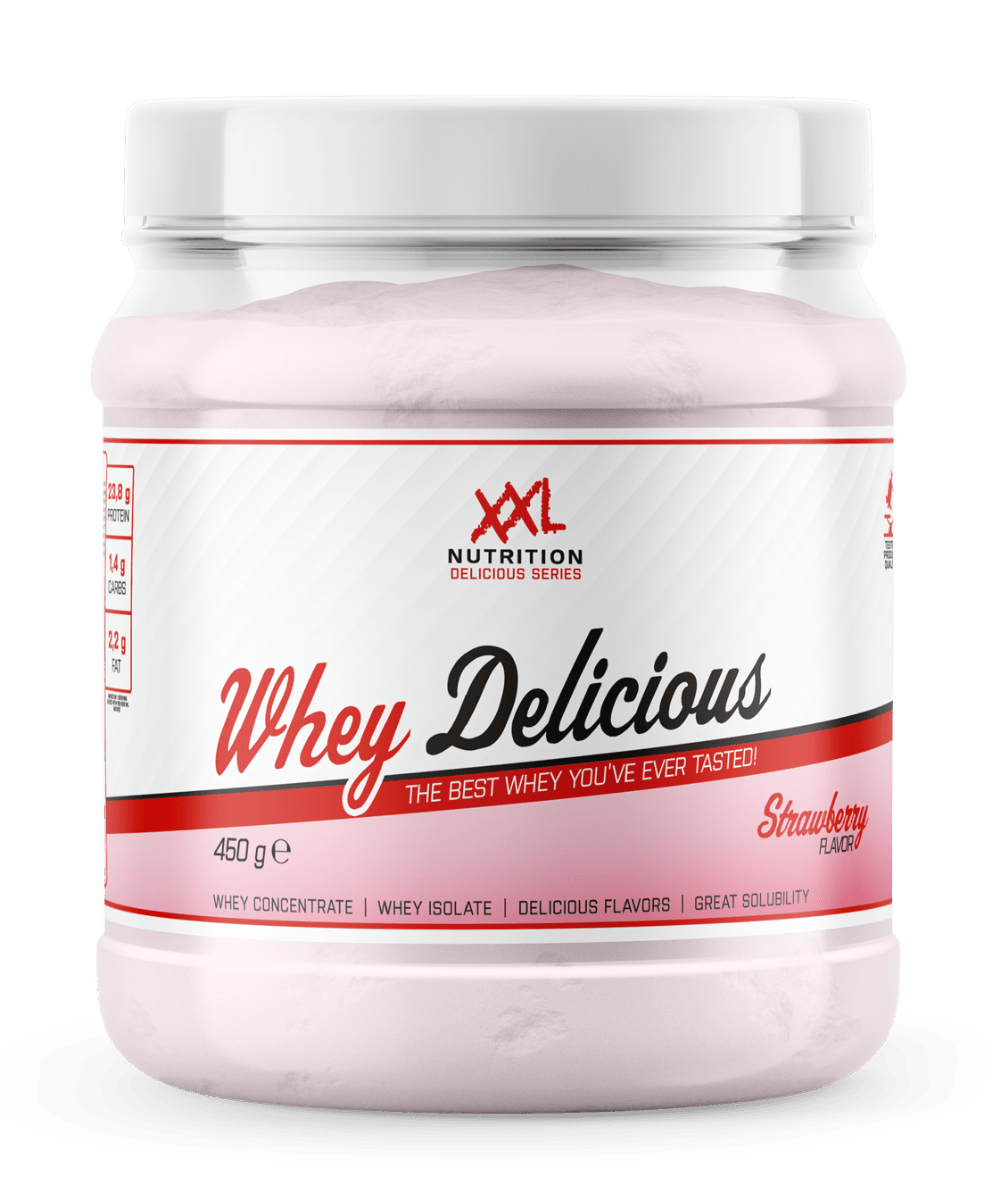 XXL Nutrition Whey Delicious Aardbei 450 gram