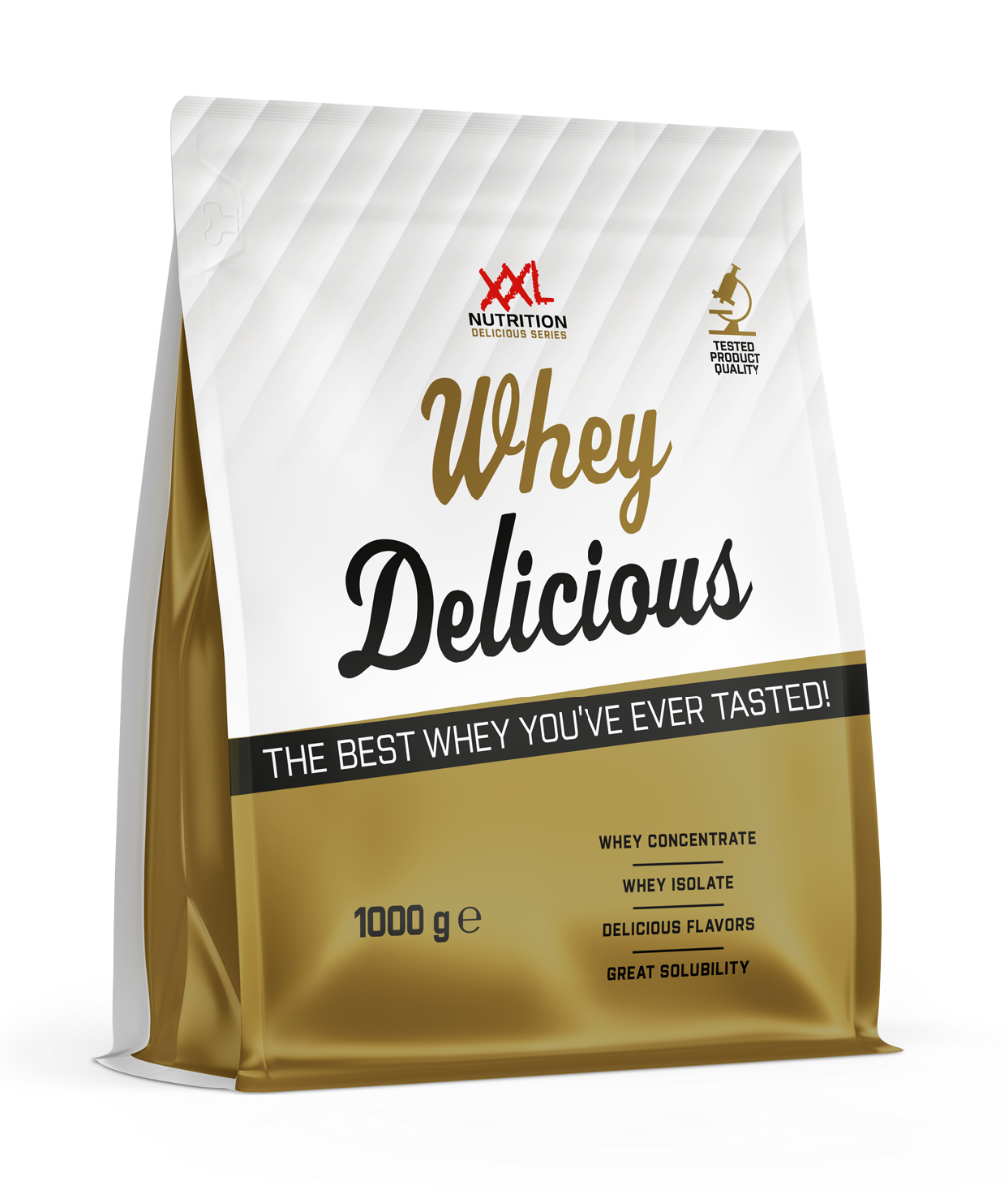 XXL Nutrition Whey Delicious - Schokolade - 1000 Gramm (Pouch)